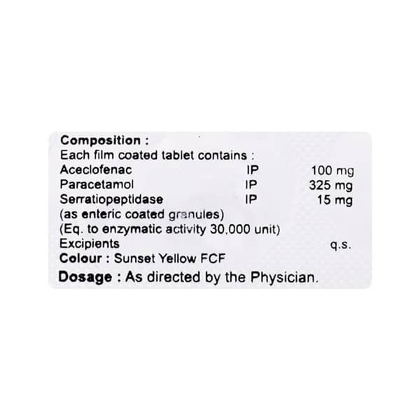 Acelera Sp Strip Of 10 Tablets