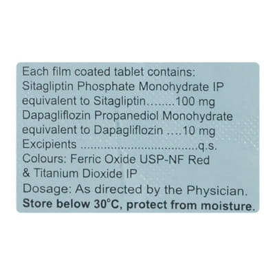 Sitapride D 100/10mg Strip Of 15 Tablets