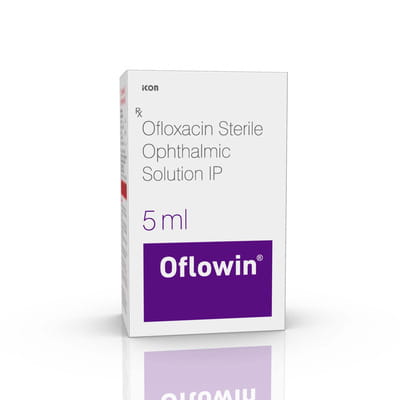 Oflowin Bottle Of 5ml Ophthalmic Solution