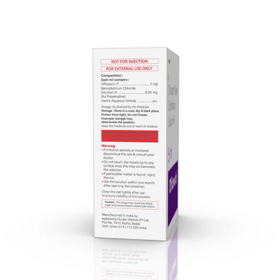 Oflowin Bottle Of 5ml Ophthalmic Solution