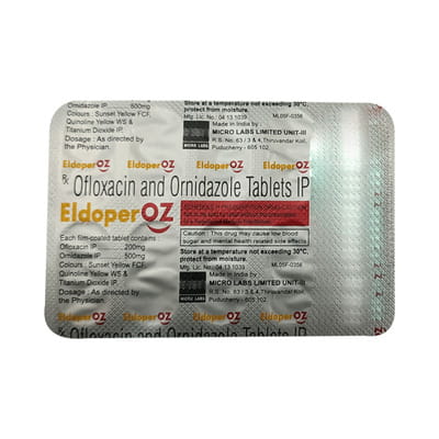 Eldoper Oz Strip Of 10 Tablets