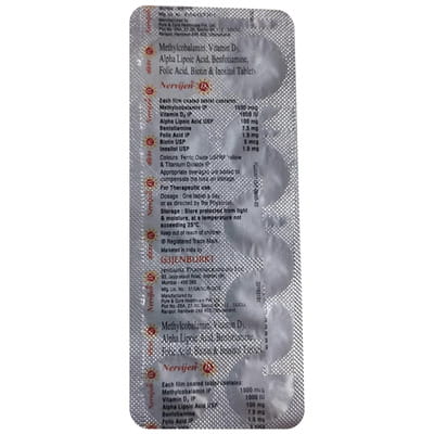 Nervijen D3 Strip Of 10 Tablets