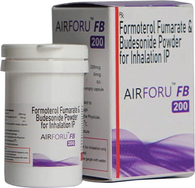 Airforu Fb 200mcg Bottle Of 30 Inhalation Capsules