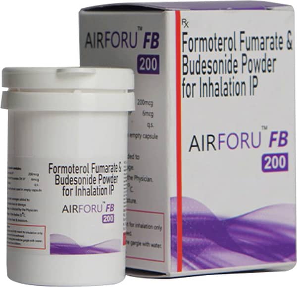 Airforu Fb 200Mcg Bottle Of 30 Inhalation Capsules