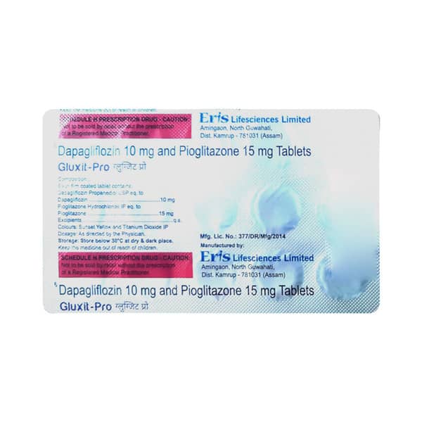 Gluxit Pro Strip Of 15 Tablets