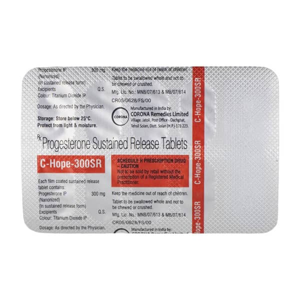 C Hope 300Mg Sr Strip Of 10 Tablets