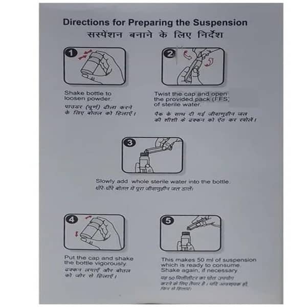 Moxclav Es 642.9mg Bottle Of 50ml Dry Suspension