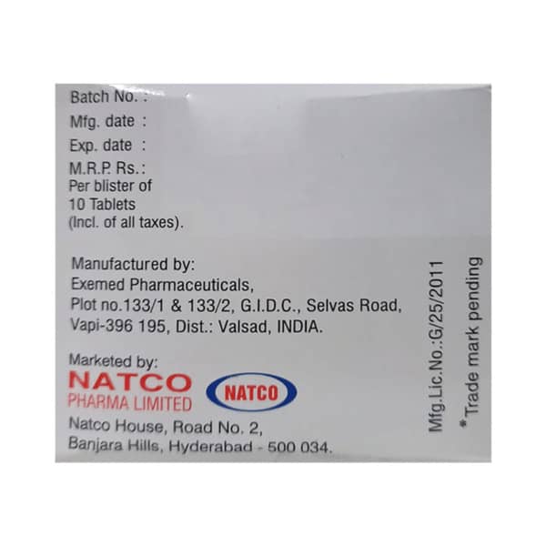 Vildanat M 1000mg Sr Strip Of 10 Tablets