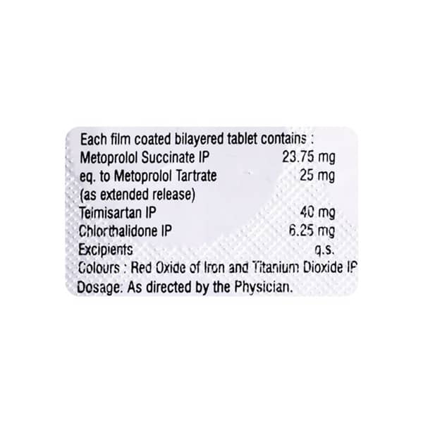 Metosartan CH 25/6.25 Tablet