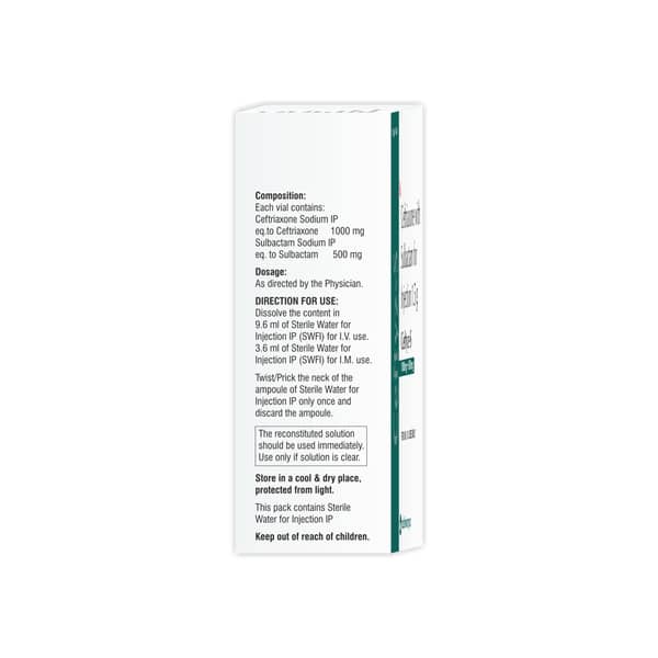 Ceftyz S 1.5gm Dry Vial Of 1 Powder For Injection