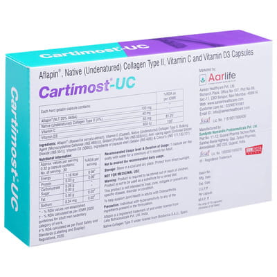Cartimost Uc Strip Of 10 Capsules