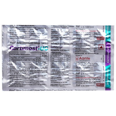 Cartimost Uc Strip Of 10 Capsules