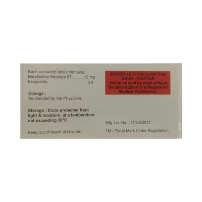 Besilet 12mg Strip Of 10 Tablets
