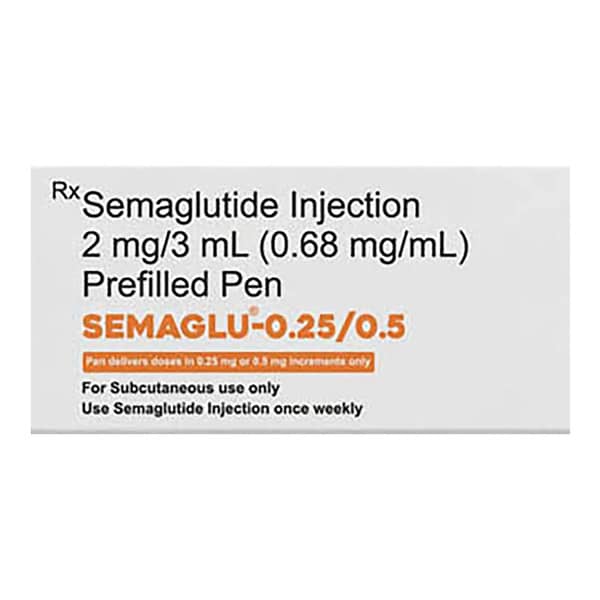 Semaglu 0.25/0.5Mg Pre Filled Pen Of 3Ml Injection