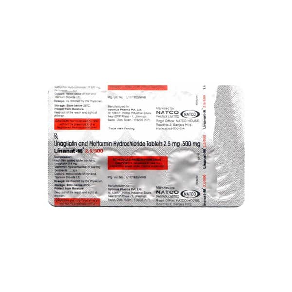 Linasorin M 2.5/500mg Strip Of 10 Tablets