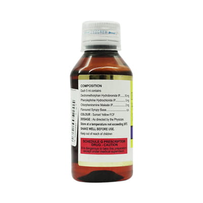 Xl 90 Plus Sugar Free Bottle Of 100ml Syrup