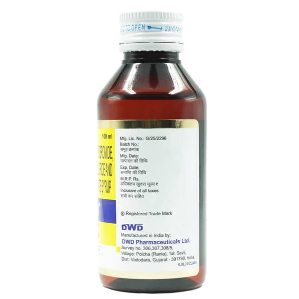 Xl 90 Plus Sugar Free Bottle Of 100Ml Syrup