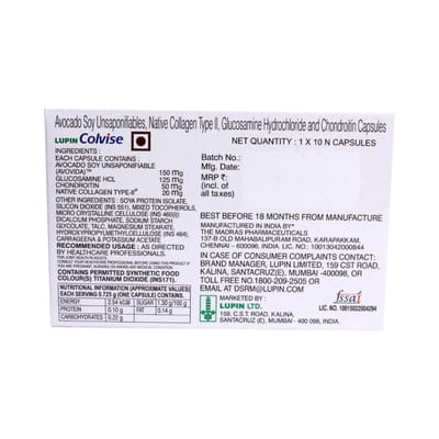Colvise Strip Of 10 Capsules