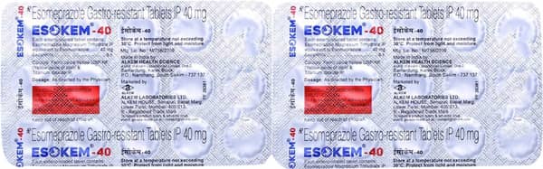 Esokem 40mg Strip Of 15 Tablets