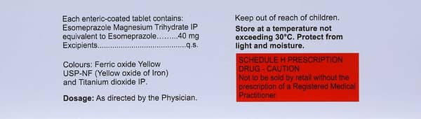 Esokem 40mg Strip Of 15 Tablets