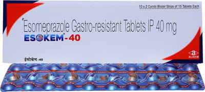 Esokem 40mg Strip Of 15 Tablets