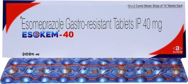 Esokem 40mg Strip Of 15 Tablets