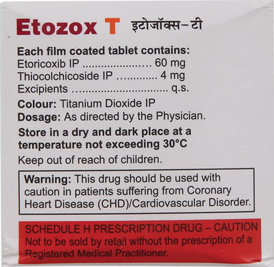 Etozox T Strip Of 10 Tablets