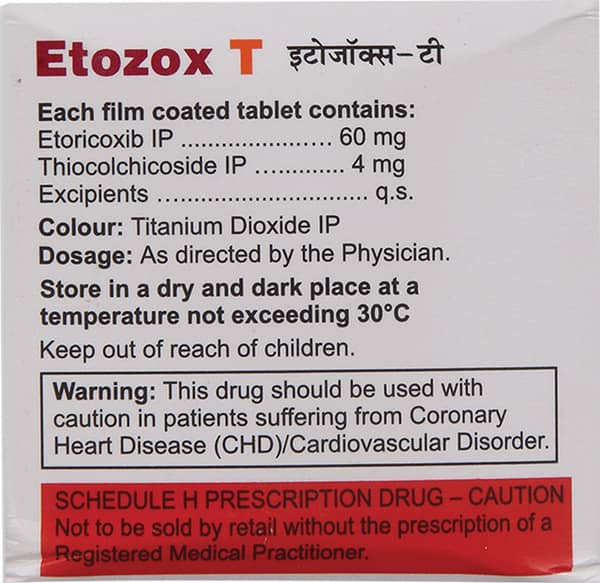 Etozox T Strip Of 10 Tablets