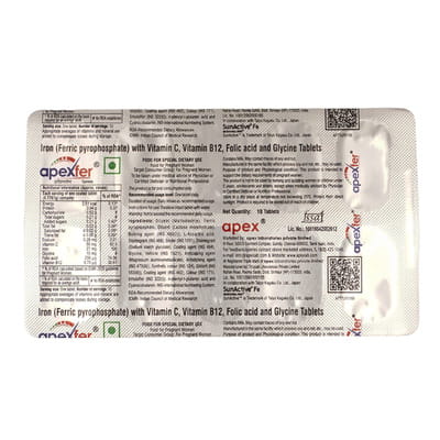 Apexfer Strip Of 10 Tablets