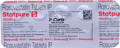 Statpure 5mg Strip Of 10 Tablets