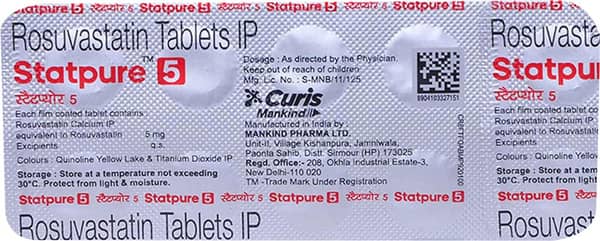 Statpure 5mg Strip Of 10 Tablets