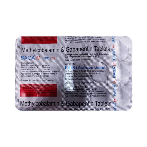 Baga M Strip Of 15 Tablets