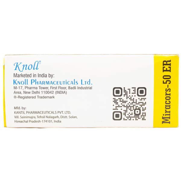 Miracors Er 50Mg Strip Of 10 Tablets