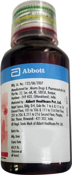 Deletus D Plus Raspberry Flavour Sugar Free Bottle Of 100ml Syrup