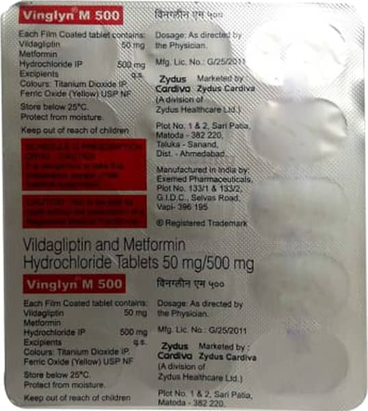 Vinglyn M 500 Tablet