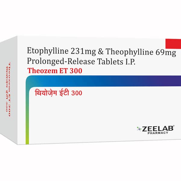 Theozem Et 300Mg Strip Of 10 Tablets