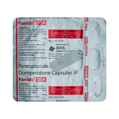 Panido Dsr Strip Of 15 Capsules