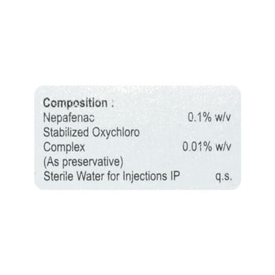 Nepatop Clear Bottle Of 5ml Eye Drops