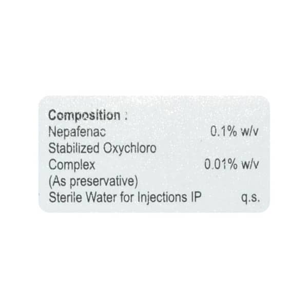 Nepatop Clear Bottle Of 5ml Eye Drops