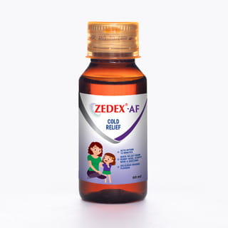 Zedex Af Delicious Orange Flavour Bottle Of 60Ml Syrup