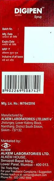 Digipen Paan Flavour Bottle Of 200ml Syrup