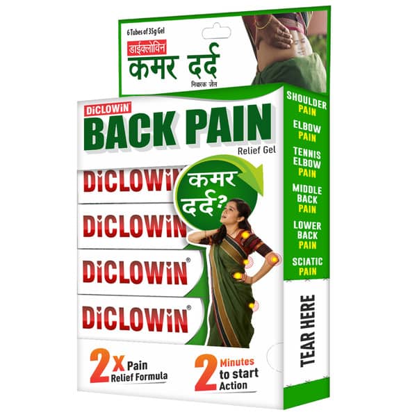 Diclowin Pain Relife Tube Of 35gm Gel