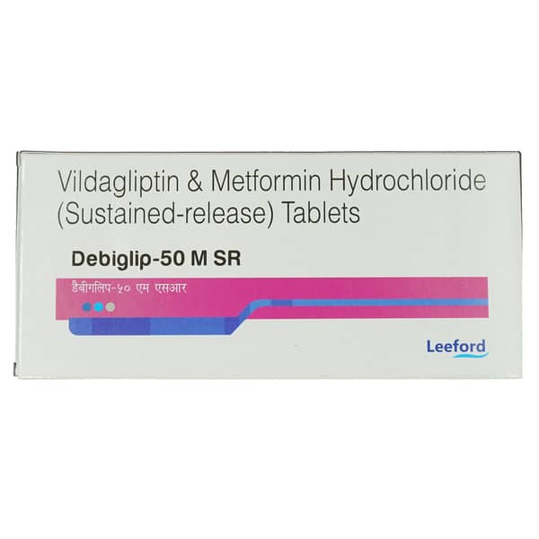 Debiglip 50mg M Sr Strip Of 15 Tablets
