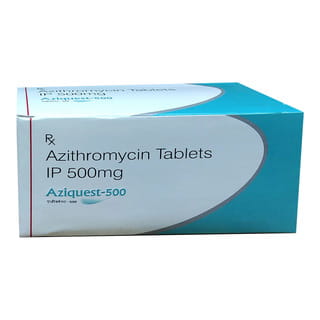 Aziquest 500Mg Strip Of 10 Tablets