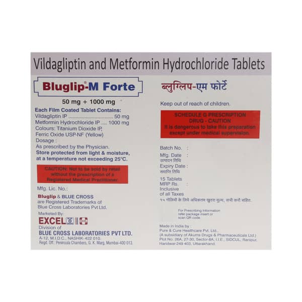 Bluglip M Forte Strip Of 15 Tablets