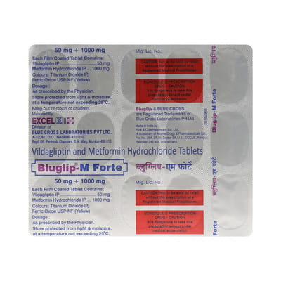 Bluglip M Forte Strip Of 15 Tablets