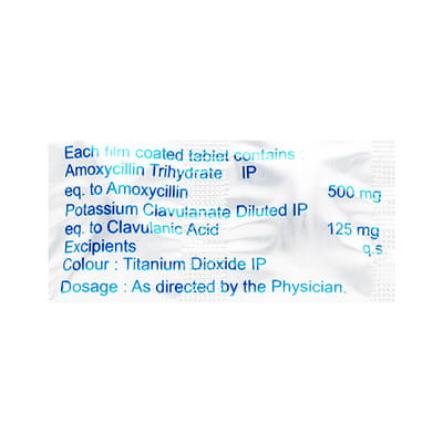 Mxson Cv 500/125mg Strip Of 10 Tablets