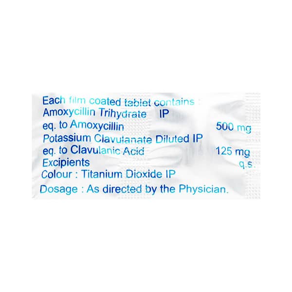 Mxson Cv 500/125mg Strip Of 10 Tablets