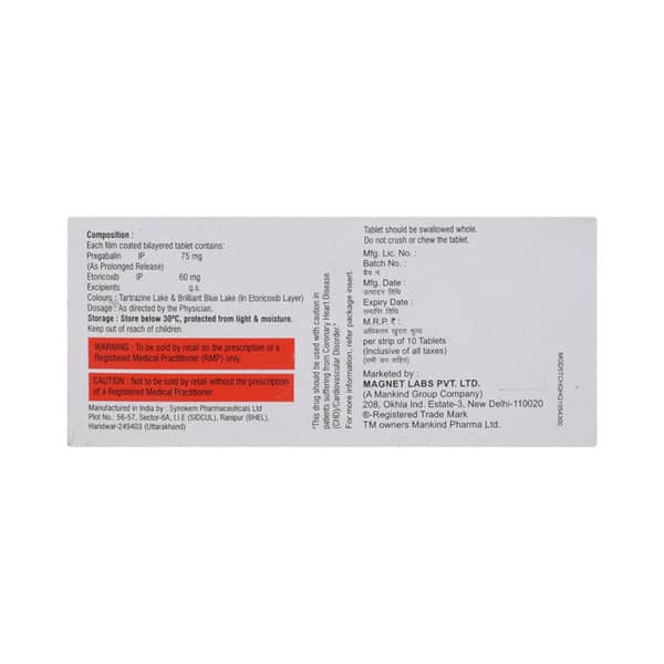 Brutaflam Pg Strip Of 10 Tablets