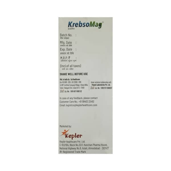 Krebsomag Pineapple Flavour Bottle Of 200Ml Oral Liquid